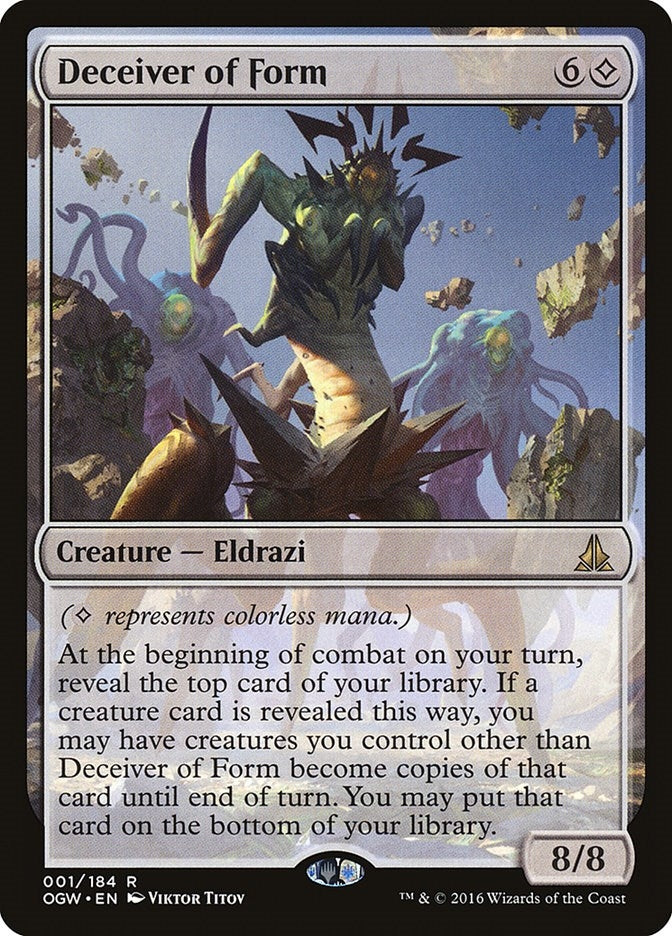 Image for Deceiver of Form (1) [Oath of the Gatewatch] - Magic: The Gathering