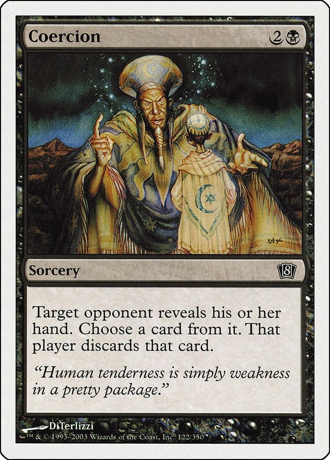 Image for Coercion (122) [8th Edition] - Magic: The Gathering
