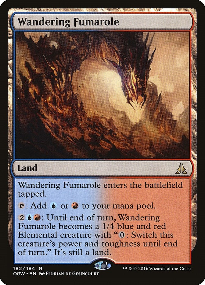 Image for Wandering Fumarole (182) [Oath of the Gatewatch] - Magic: The Gathering