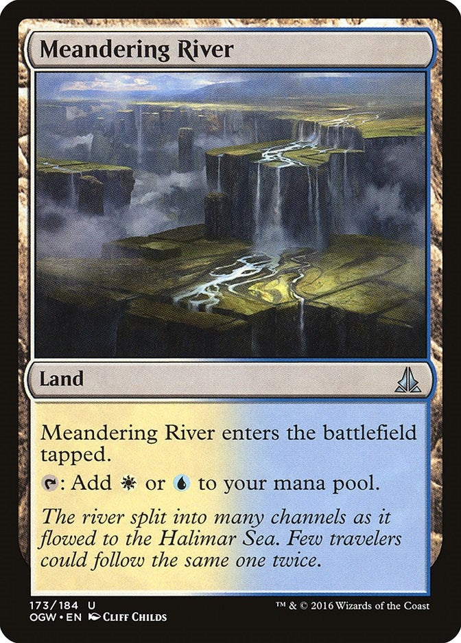 Image for Meandering River (173) [Oath of the Gatewatch] - Magic: The Gathering