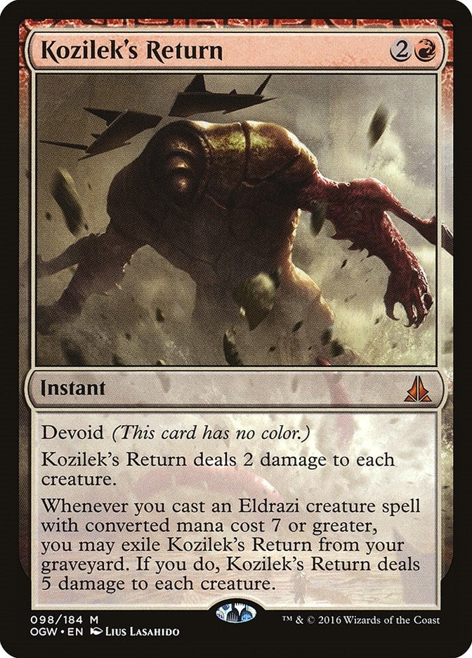 Image for Kozilek's Return (98) [Oath of the Gatewatch] - Magic: The Gathering