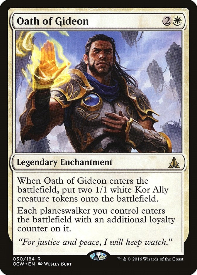 Image for Oath of Gideon (30) [Oath of the Gatewatch] - Magic: The Gathering