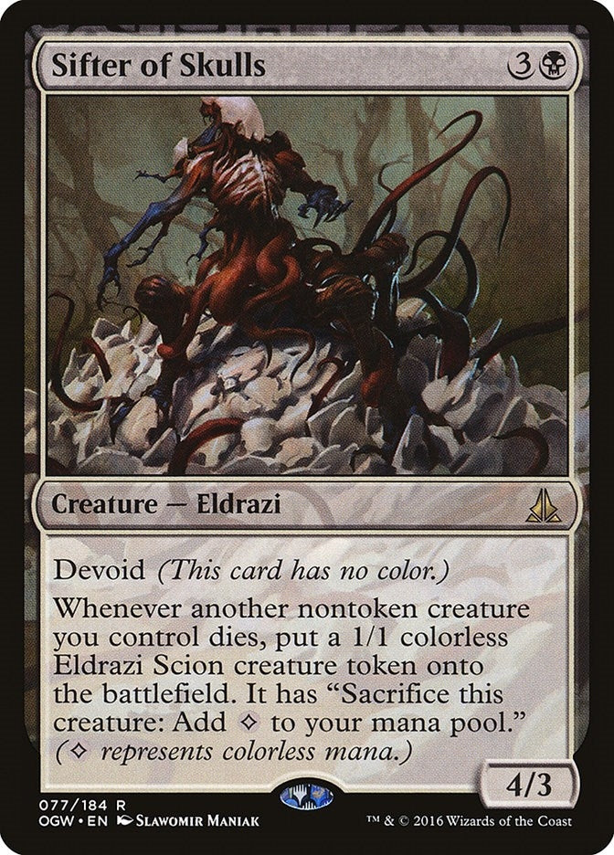 Image for Sifter of Skulls (77) [Oath of the Gatewatch] - Magic: The Gathering