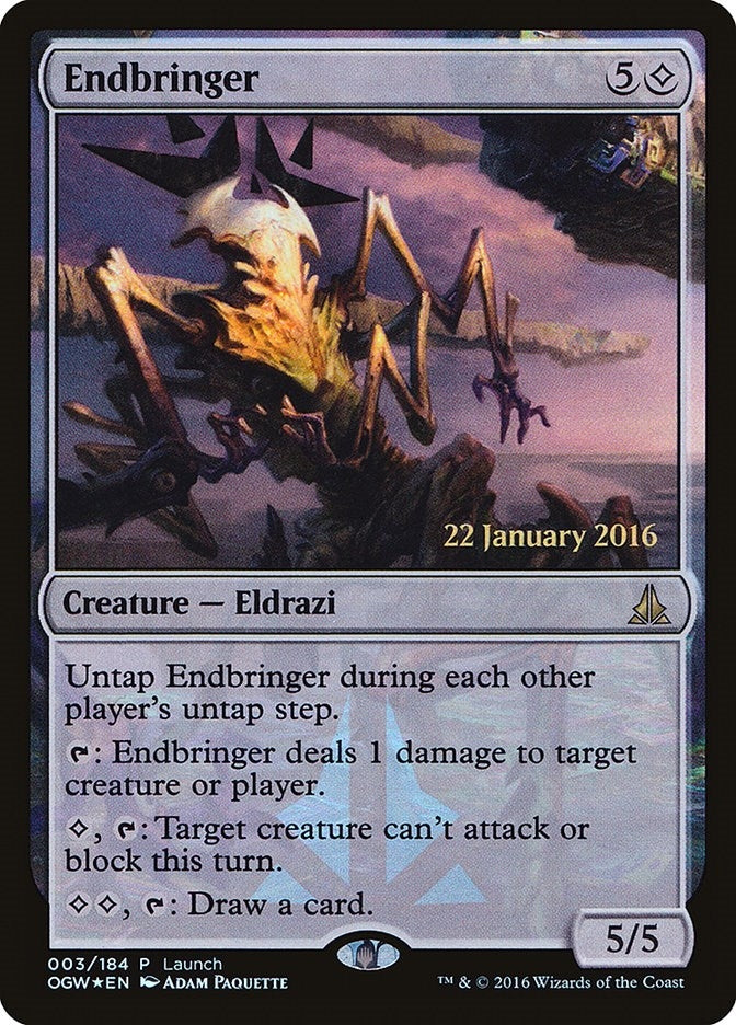 Image for Endbringer (3) [Launch Party & Release Event Promos] - Magic: The Gathering