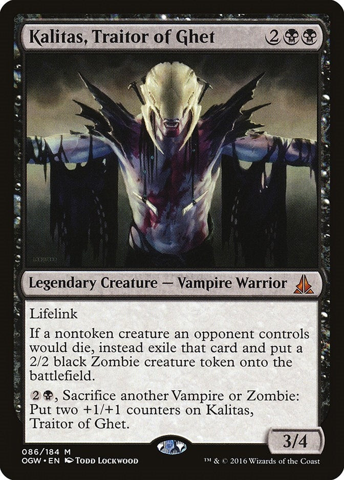 Kalitas, Traitor of Ghet (86) [Oath of the Gatewatch]