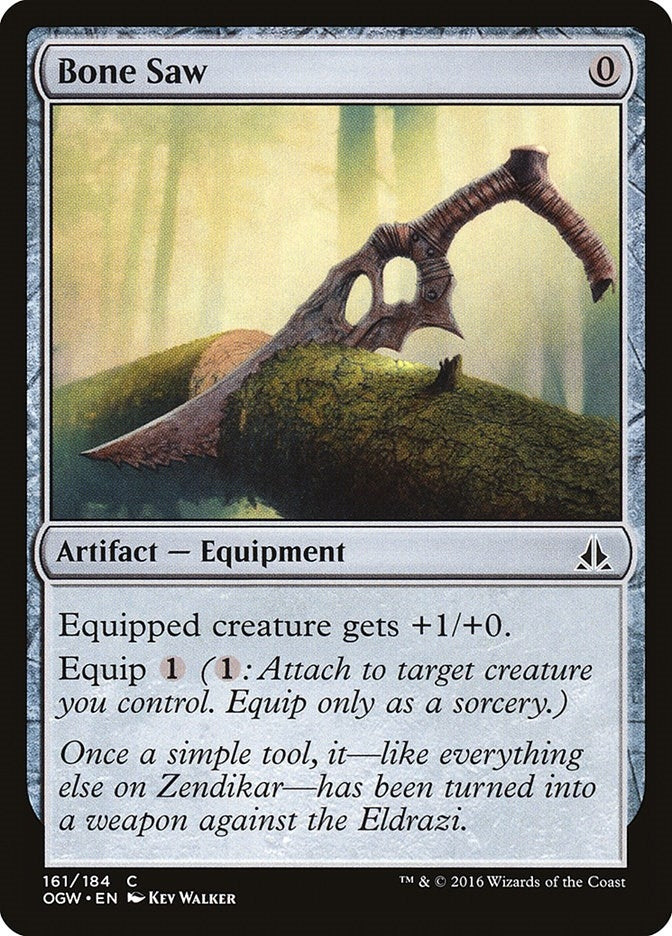 Image for Bone Saw (161) [Oath of the Gatewatch] - Magic: The Gathering