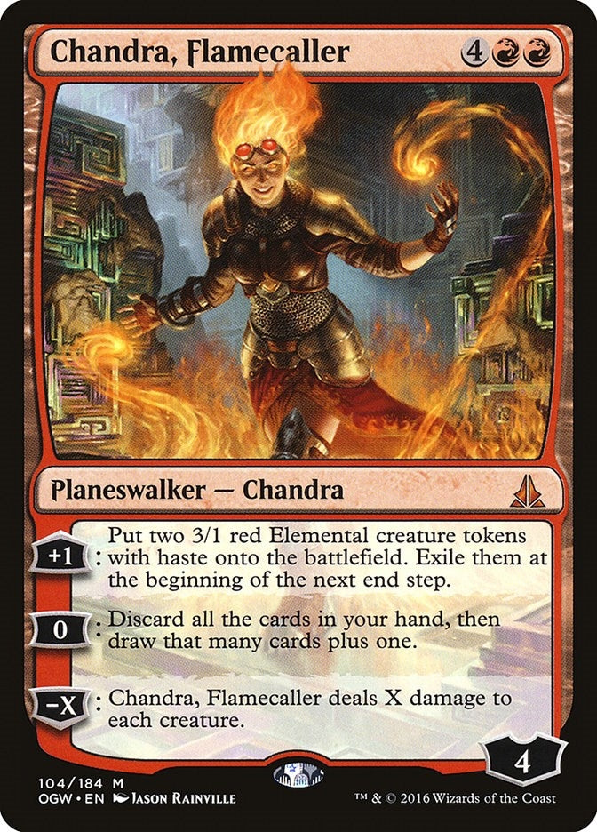 Image for Chandra, Flamecaller (104) [Oath of the Gatewatch] - Magic: The Gathering