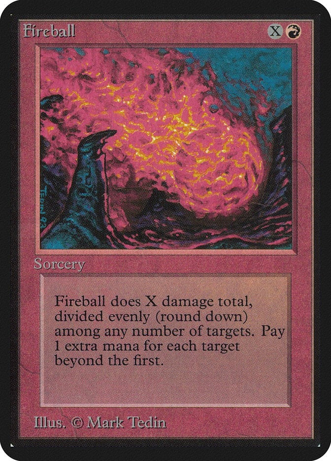 Image for Fireball [Alpha Edition] - Magic: The Gathering