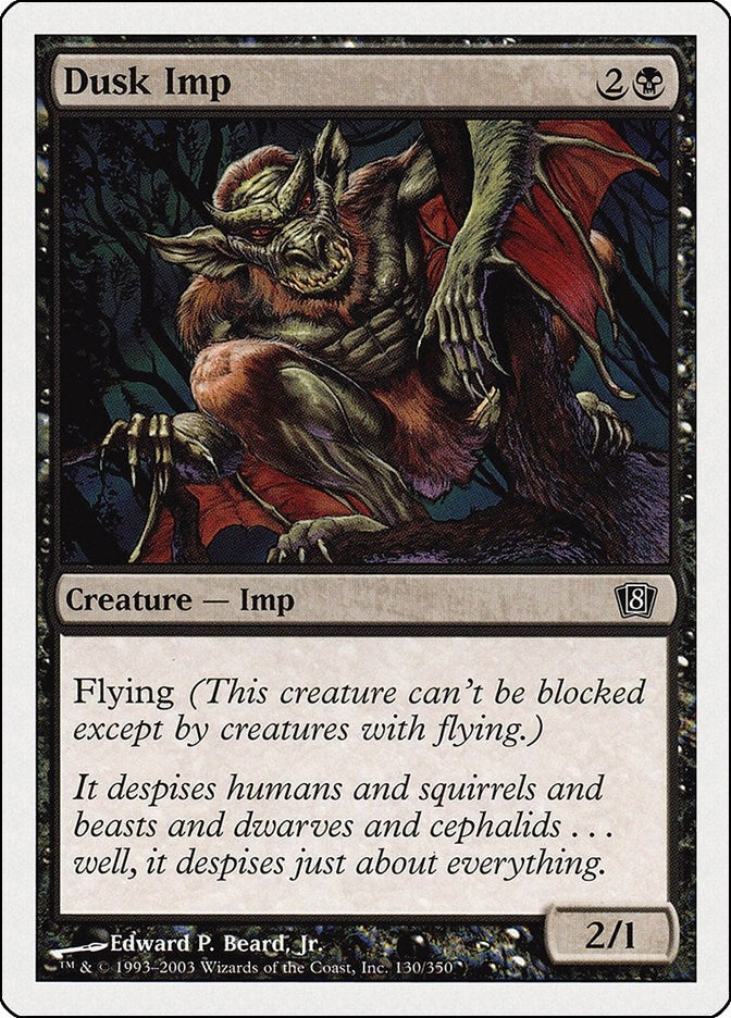 Image for Dusk Imp (130) [8th Edition] - Magic: The Gathering