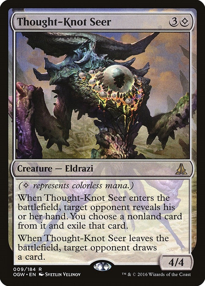 Image for Thought-Knot Seer (9) [Oath of the Gatewatch] - Magic: The Gathering
