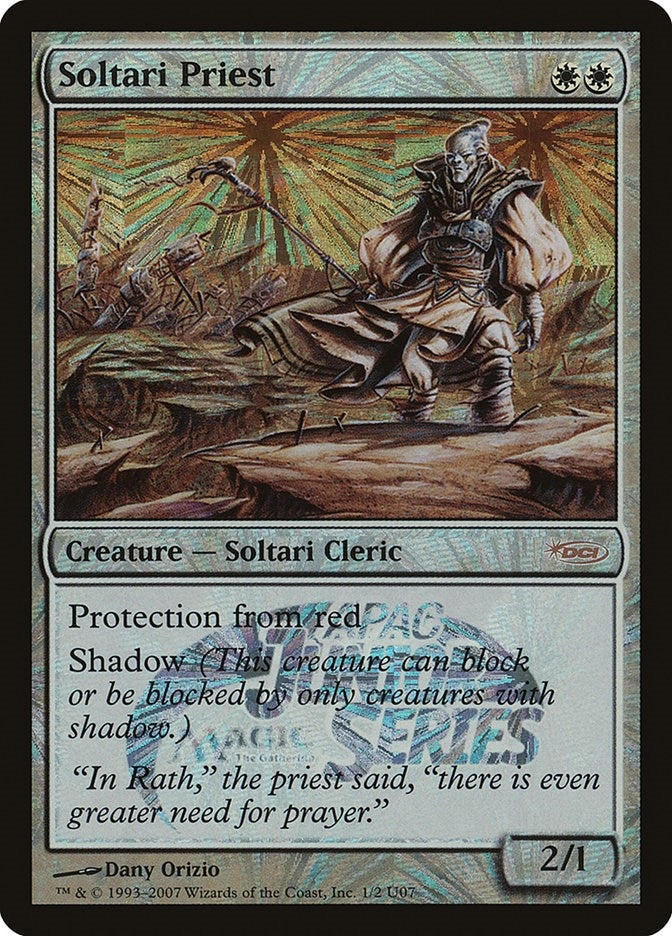 Image for Soltari Priest (Junior APAC Series) (1) [Junior Series Promos] - Magic: The Gathering
