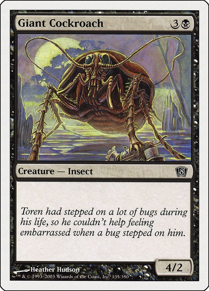 Giant Cockroach (135) [8th Edition]
