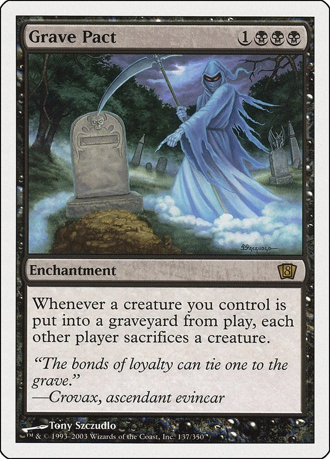 Image for Grave Pact (137) [8th Edition] - Magic: The Gathering