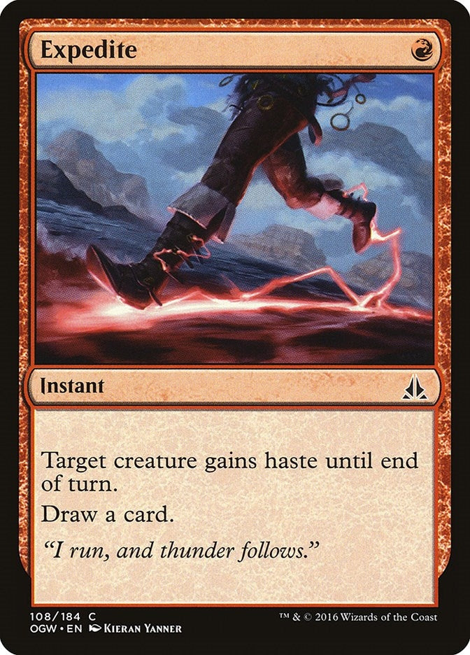 Image for Expedite (108) [Oath of the Gatewatch] - Magic: The Gathering