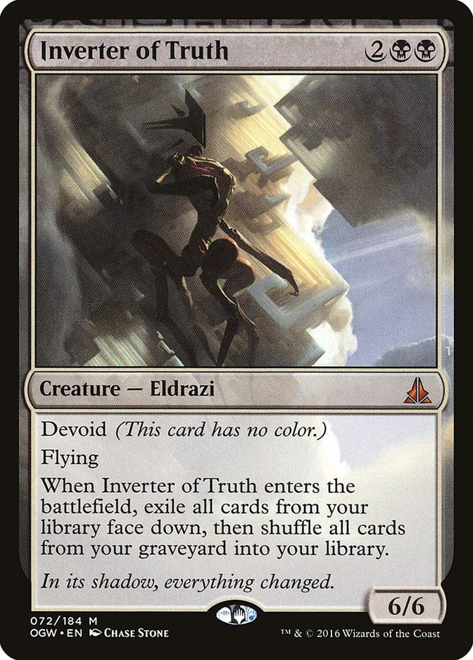 Image for Inverter of Truth (72) [Oath of the Gatewatch] - Magic: The Gathering