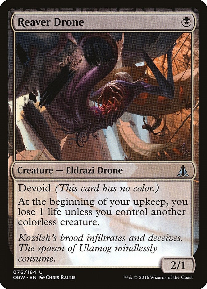 Image for Reaver Drone (76) [Oath of the Gatewatch] - Magic: The Gathering