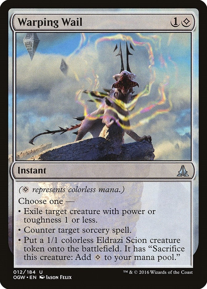 Image for Warping Wail (12) [Oath of the Gatewatch] - Magic: The Gathering