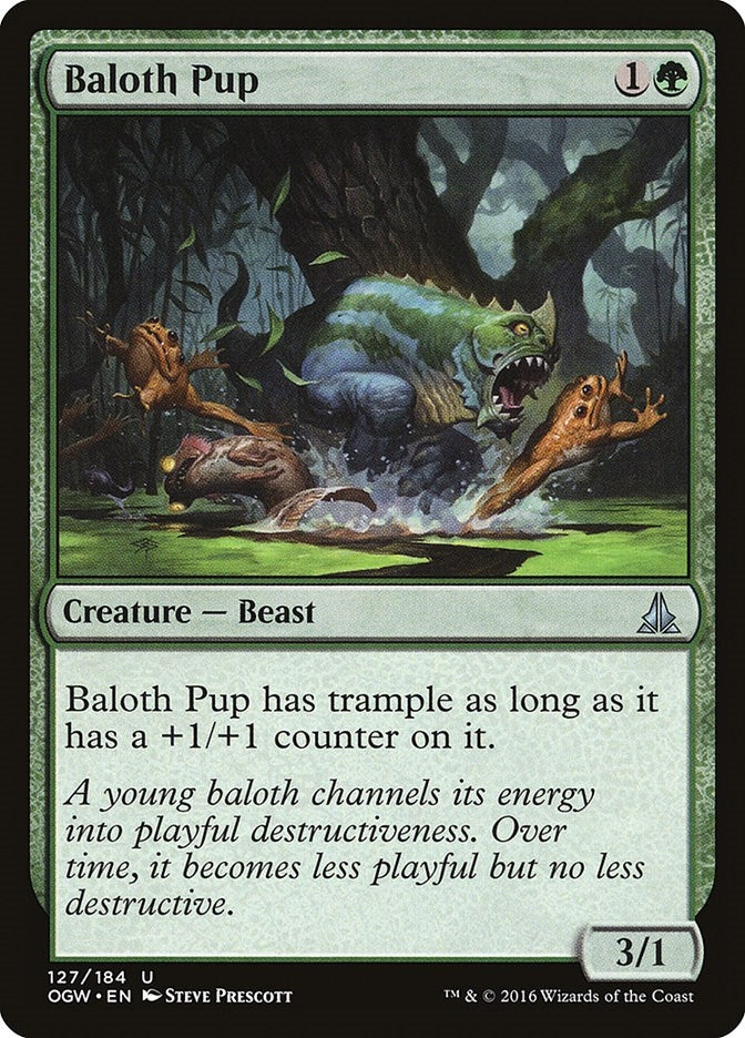 Image for Baloth Pup (127) [Oath of the Gatewatch] - Magic: The Gathering