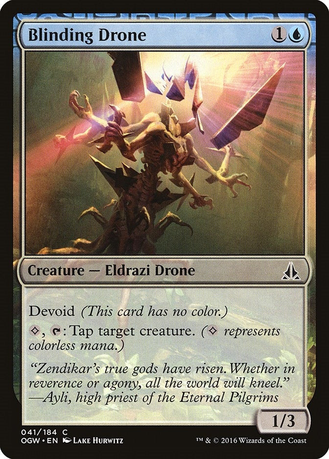 Image for Blinding Drone (41) [Oath of the Gatewatch] - Magic: The Gathering