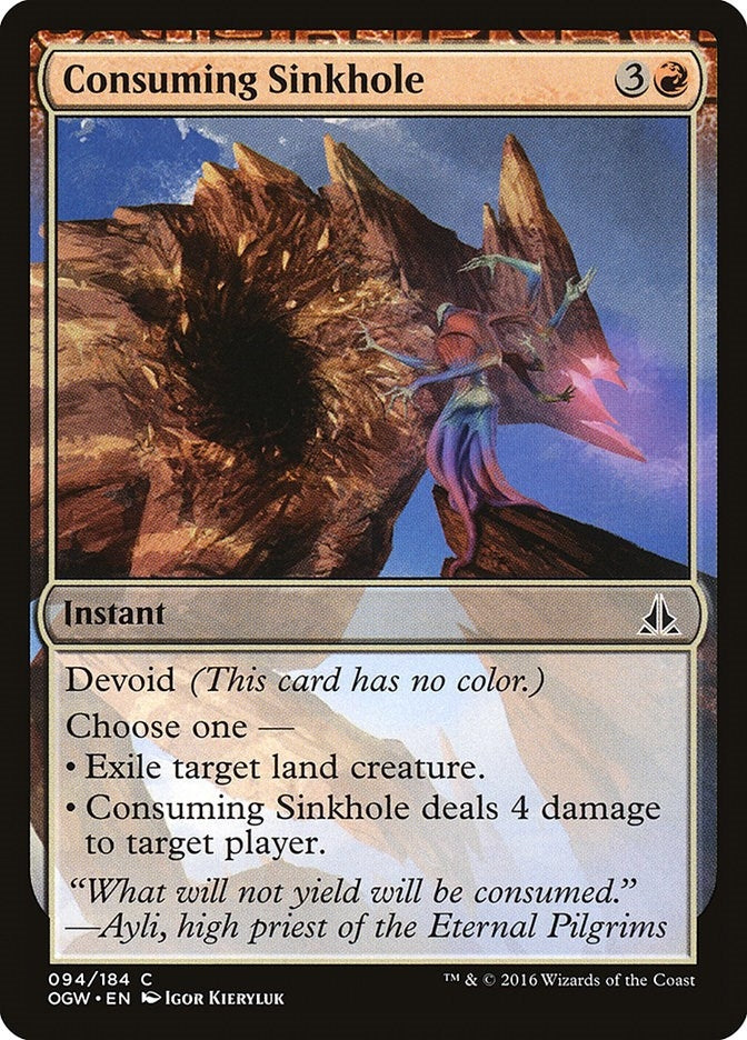 Consuming Sinkhole (94) [Oath of the Gatewatch]