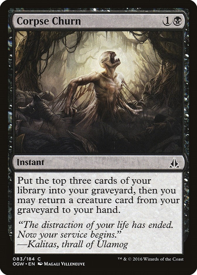 Image for Corpse Churn (83) [Oath of the Gatewatch] - Magic: The Gathering