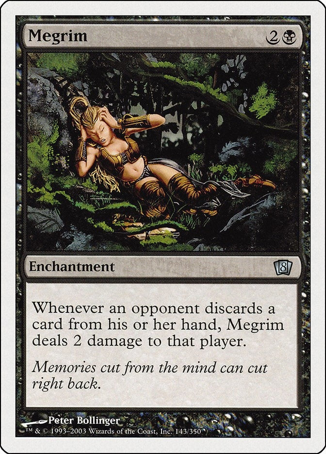 Image for Megrim (143) [8th Edition] - Magic: The Gathering