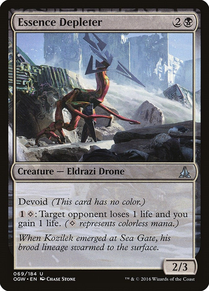 Image for Essence Depleter (69) [Oath of the Gatewatch] - Magic: The Gathering