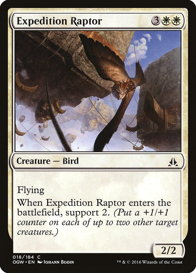 Image for Expedition Raptor (18) [Oath of the Gatewatch] - Magic: The Gathering