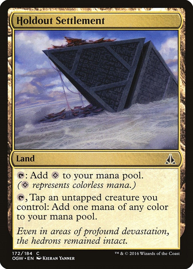 Image for Holdout Settlement (172) [Oath of the Gatewatch] - Magic: The Gathering