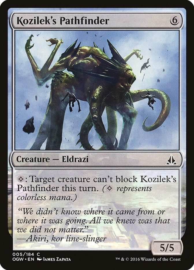 Image for Kozilek's Pathfinder (5) [Oath of the Gatewatch] - Magic: The Gathering