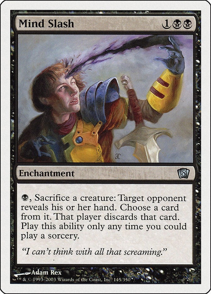 Image for Mind Slash (145) [8th Edition] - Magic: The Gathering