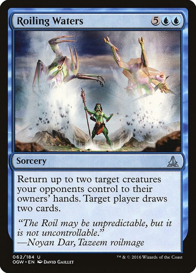 Image for Roiling Waters (62) [Oath of the Gatewatch] - Magic: The Gathering