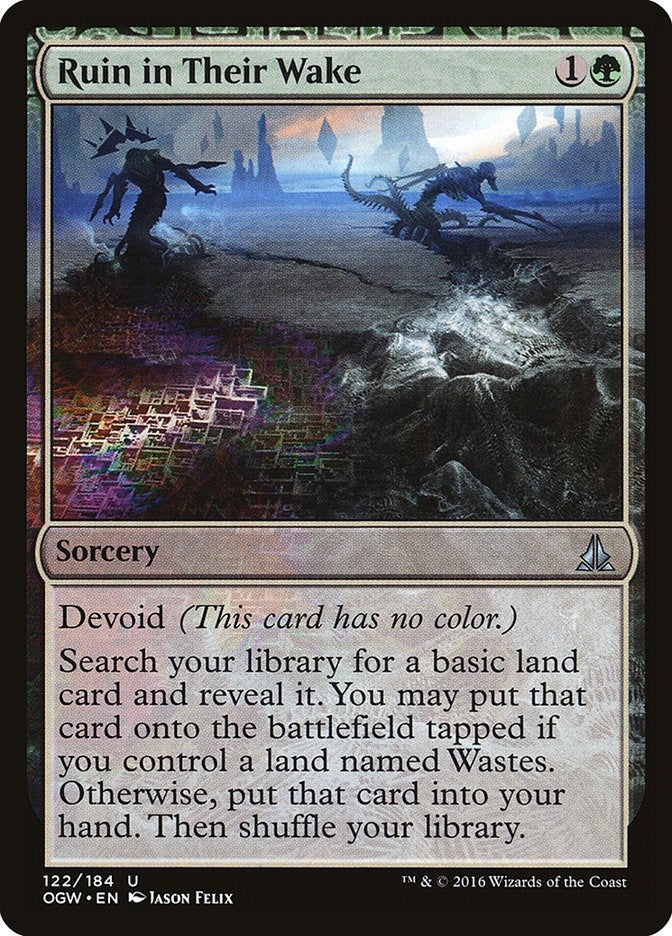 Image for Ruin in Their Wake (122) [Oath of the Gatewatch] - Magic: The Gathering
