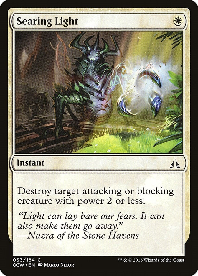 Image for Searing Light (33) [Oath of the Gatewatch] - Magic: The Gathering