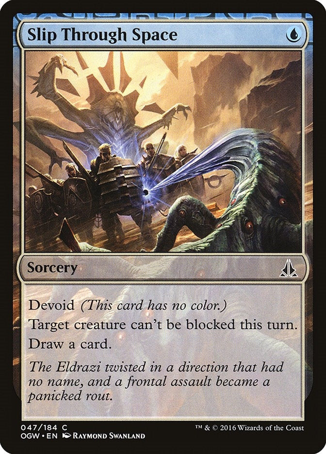 Image for Slip Through Space (47) [Oath of the Gatewatch] - Magic: The Gathering