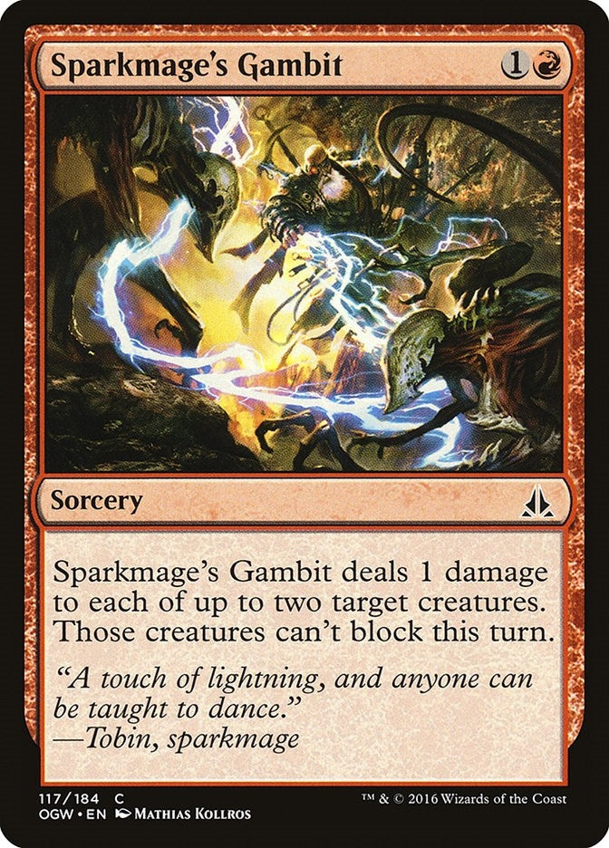Image for Sparkmage's Gambit (117) [Oath of the Gatewatch] - Magic: The Gathering