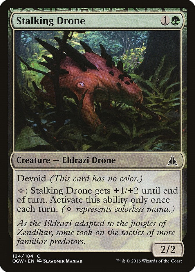 Image for Stalking Drone (124) [Oath of the Gatewatch] - Magic: The Gathering