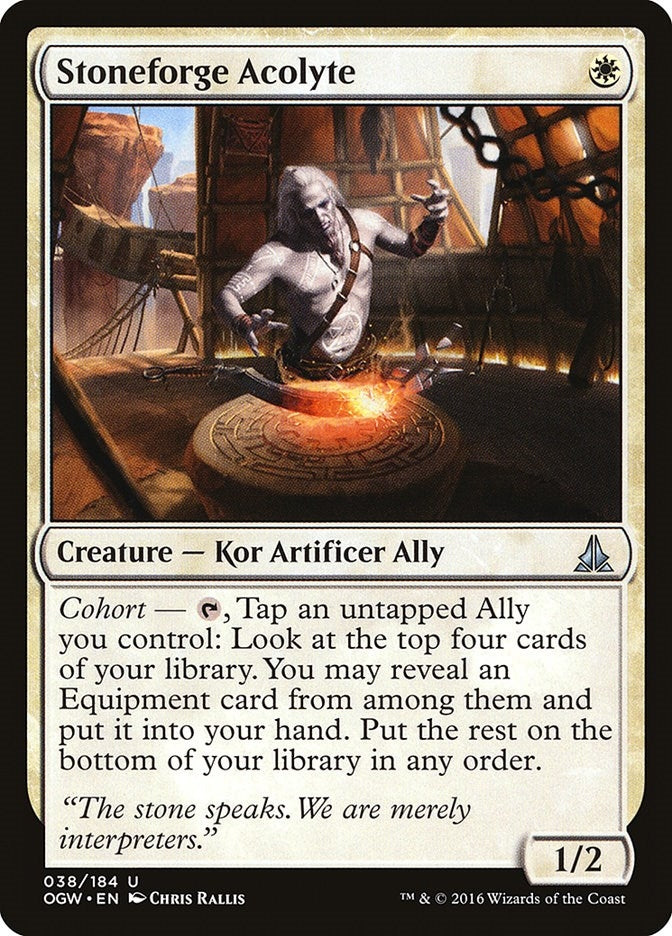 Image for Stoneforge Acolyte (38) [Oath of the Gatewatch] - Magic: The Gathering
