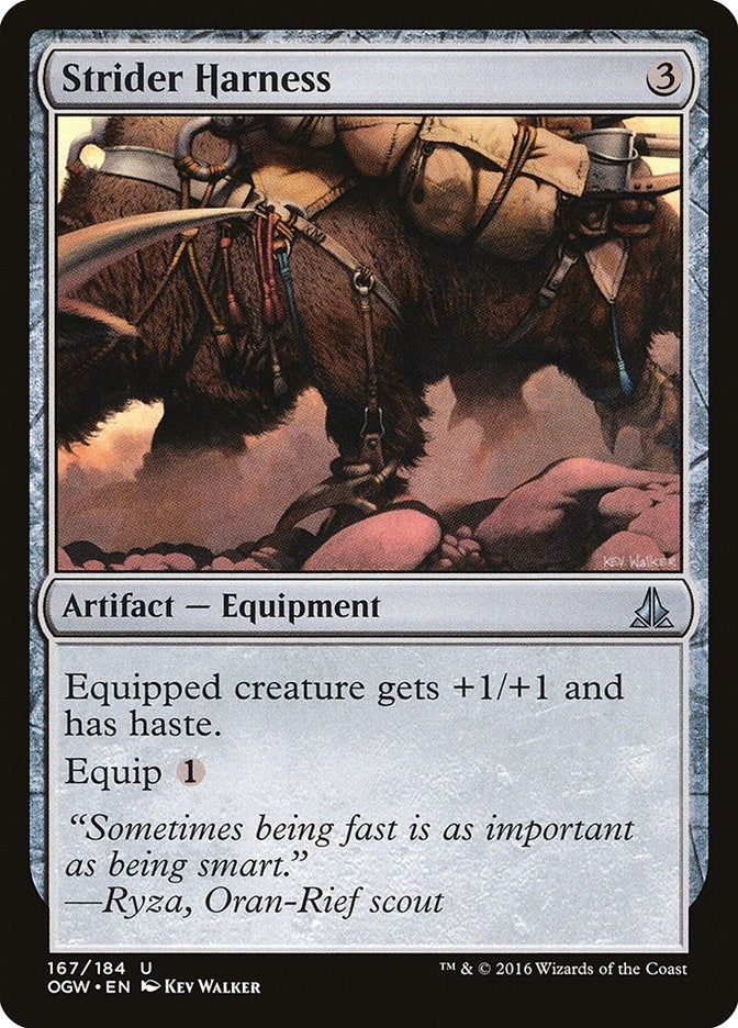 Image for Strider Harness (167) [Oath of the Gatewatch] - Magic: The Gathering