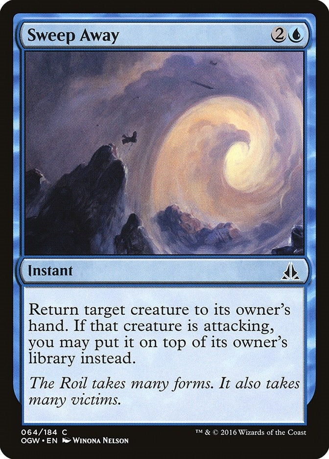 Image for Sweep Away (64) [Oath of the Gatewatch] - Magic: The Gathering