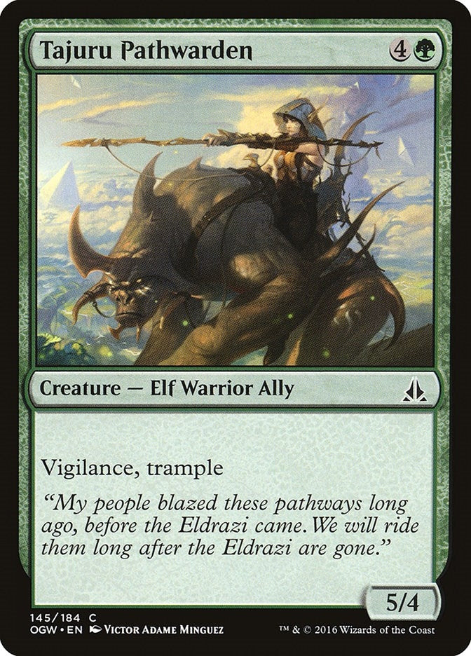 Image for Tajuru Pathwarden (145) [Oath of the Gatewatch] - Magic: The Gathering