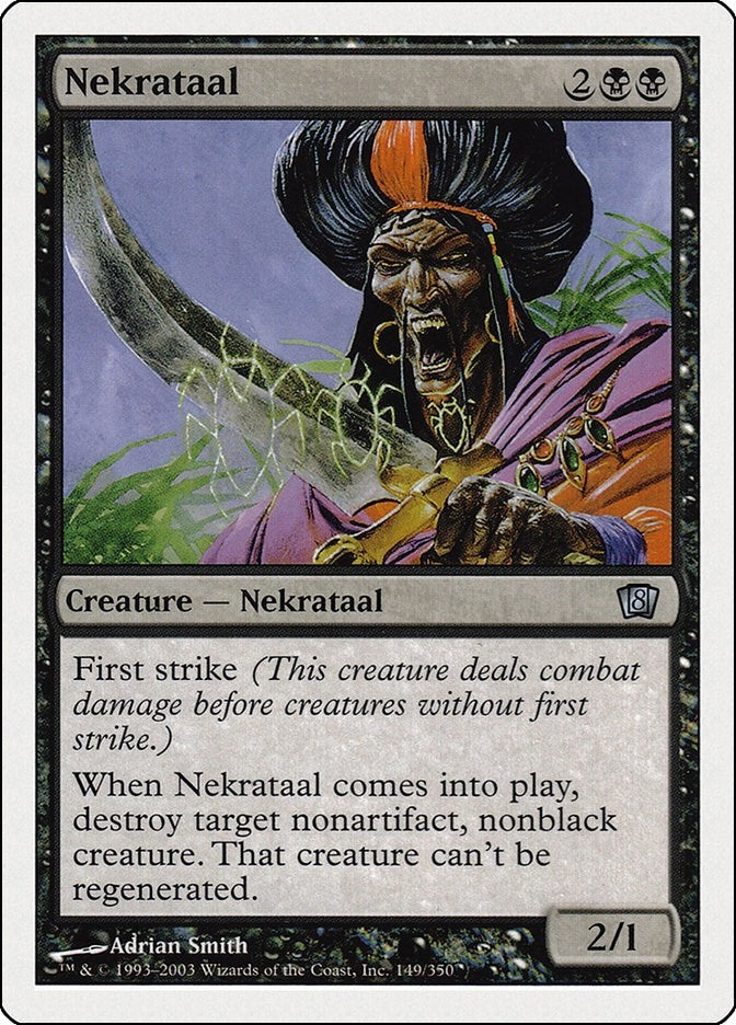 Image for Nekrataal (149) [8th Edition] - Magic: The Gathering