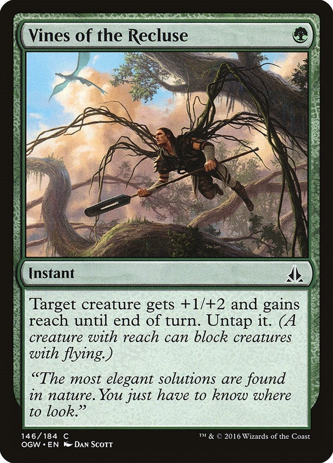 Image for Vines of the Recluse (146) [Oath of the Gatewatch] - Magic: The Gathering