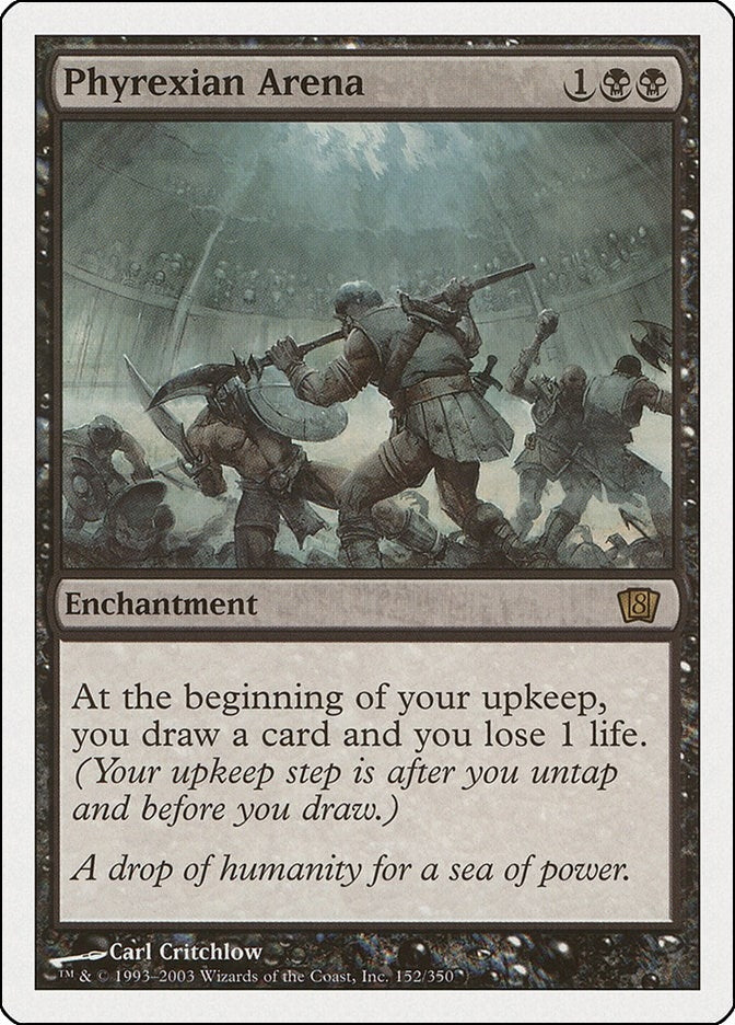 Image for Phyrexian Arena (152) [8th Edition] - Magic: The Gathering