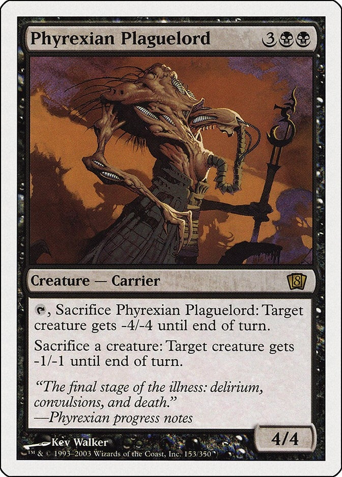 Image for Phyrexian Plaguelord (153) [8th Edition] - Magic: The Gathering