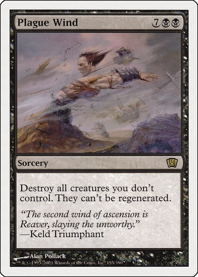 Image for Plague Wind (155) [8th Edition] - Magic: The Gathering