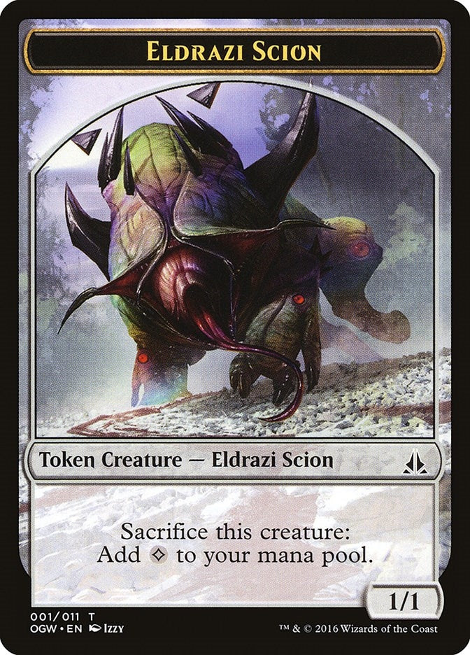 Eldrazi Scion Token (001) (1) [Oath of the Gatewatch Tokens]