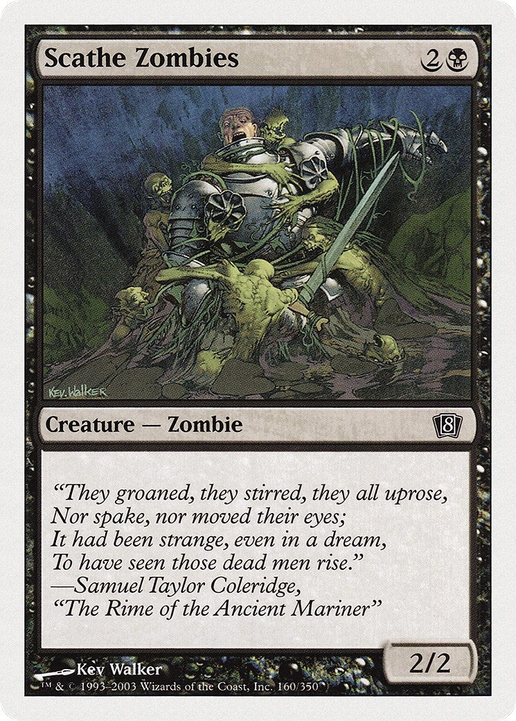 Image for Scathe Zombies (160) [8th Edition] - Magic: The Gathering