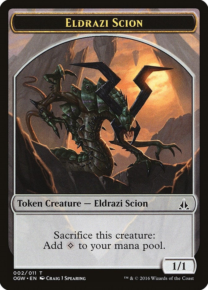 Image for Eldrazi Scion Token (002) (2) [Oath of the Gatewatch] - Magic: The Gathering