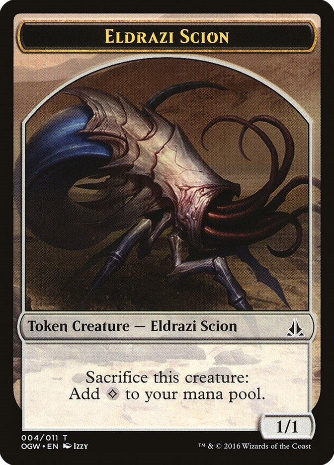 Image for Eldrazi Scion Token (004) (4) [Oath of the Gatewatch] - Magic: The Gathering